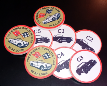 Poker Chips Silhouettes