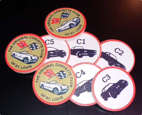 Poker Chips Silhouettes