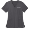 Picture of Pewter Scrub Top