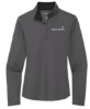 Picture of Steel Gray/Black Ladies Qtr Zip Pullover