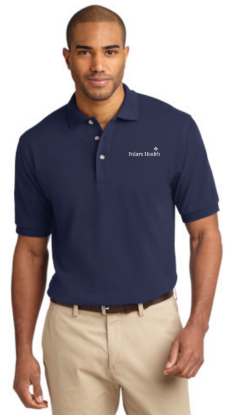 Picture of Navy Mens Pique Polo